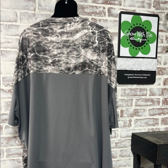 Drake Men's Black and Gray Shirt elements fishing 5XL - Picture 5 of 8